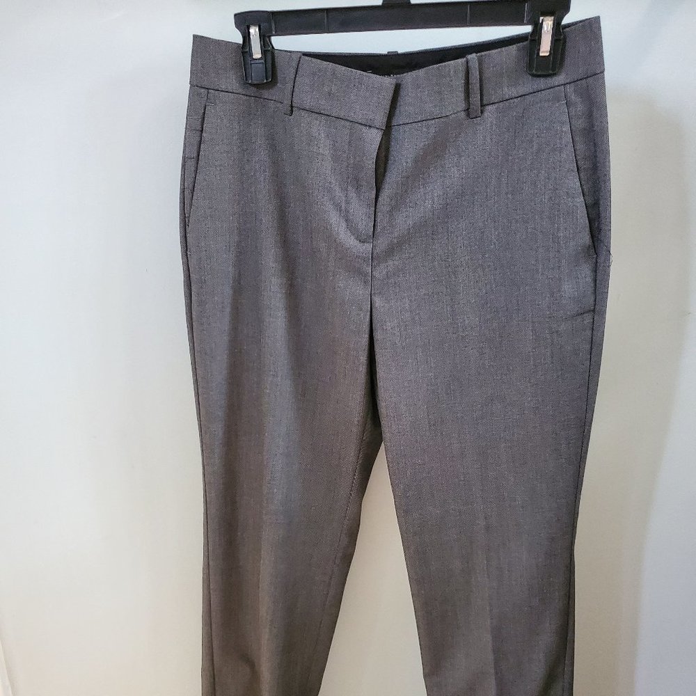 Ann Taylor, 4P, Gray/White Trouser